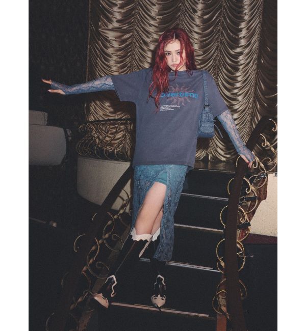 EVRIS「エッジデザインウエスタンブーツ」|ロングブーツ|