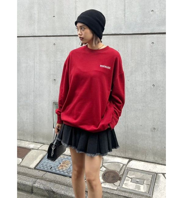 EVRIS「プリーツデニムミニスカート」|スカート|