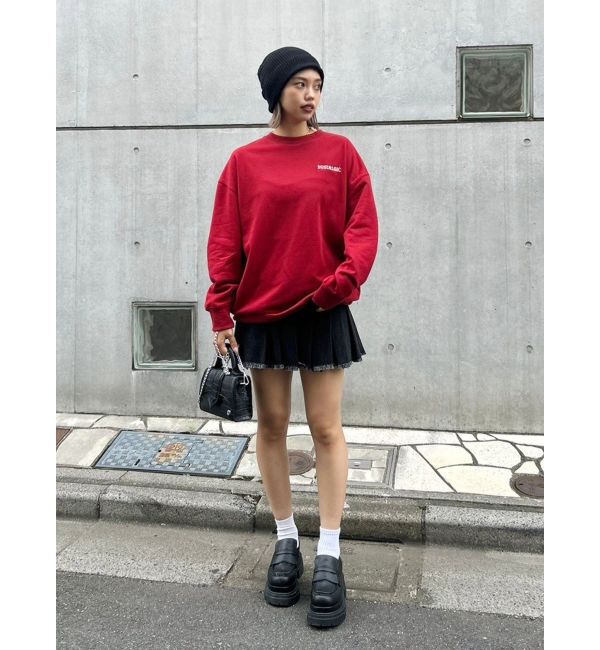 EVRIS「プリーツデニムミニスカート」|スカート|