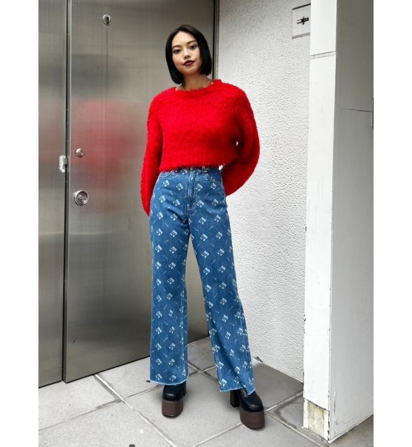 EVRIS「ウエスタンデザインプラットフォームブーツ」|ショートブーツ|