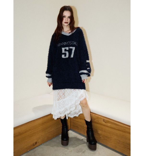 EVRIS「ウエスタンデザインプラットフォームブーツ」|ショートブーツ|