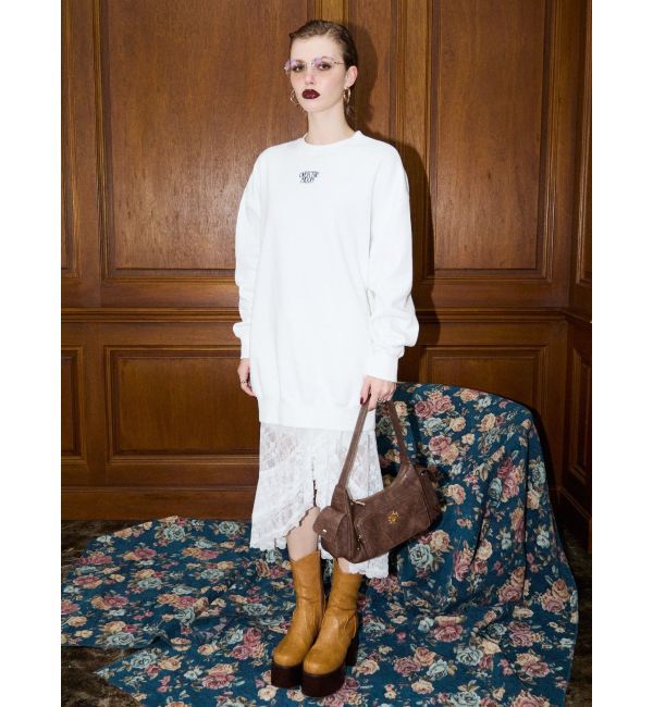 EVRIS「ウエスタンデザインプラットフォームブーツ」|ショートブーツ|