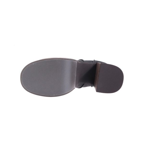 EVRIS「ウエスタンデザインプラットフォームブーツ」|ショートブーツ|