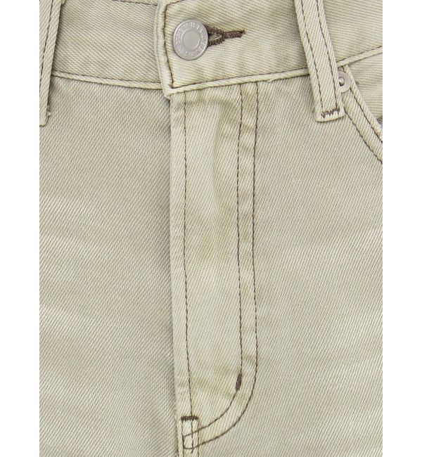 EVRIS「オーバークラッシュワイドデニムパンツ」|デニム|