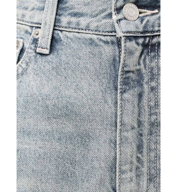 EVRIS「BACKスラッシュワイドデニムパンツ」|デニム|