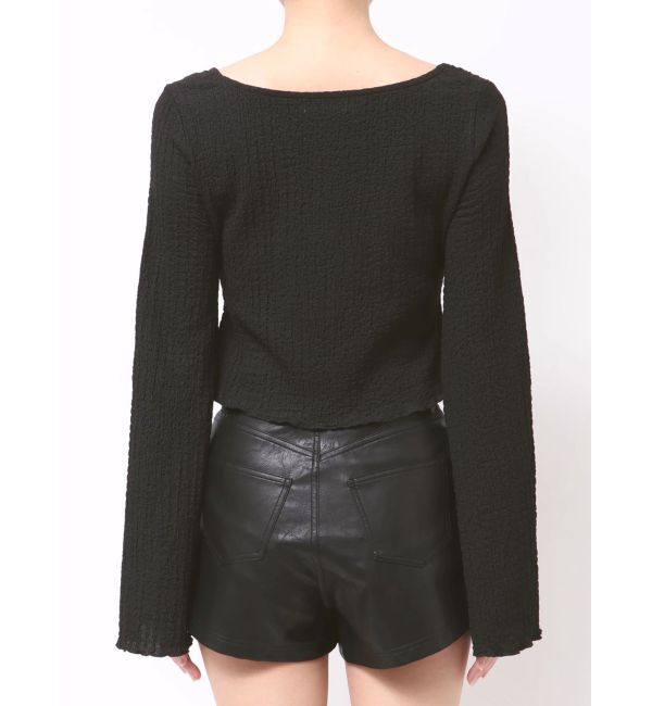 EVRIS「レースドッキングトップス」|Tシャツ・カットソー|