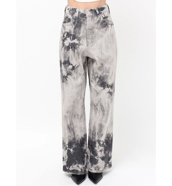 EVRIS「マーブルワイドデニムパンツ」|デニム|