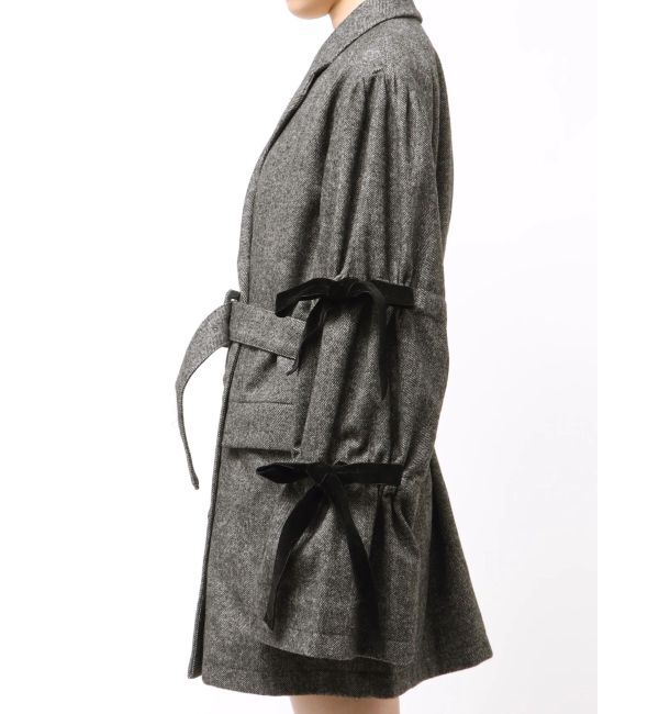 jouetie「スリーブリボンジャケットコート」|テーラードジャケット|