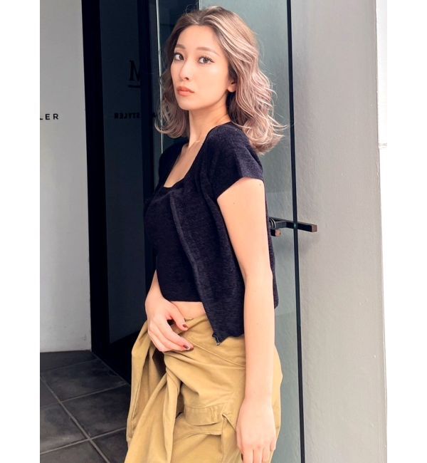 GYDA「Square gydaキャミアンサンブル」|カーディガン|