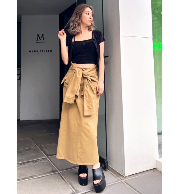 GYDA「Square gydaキャミアンサンブル」|カーディガン|