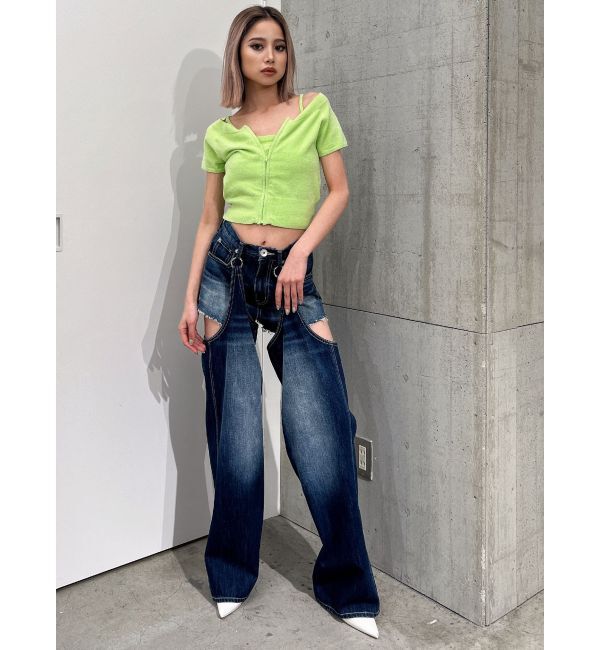 GYDA「Square gydaキャミアンサンブル」|カーディガン|