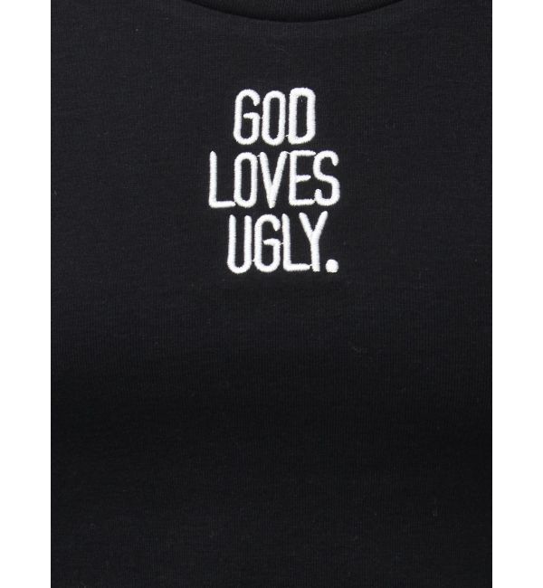 GYDA「GOD LOVES UGLYサイドレースタンクトップ」|タンクトップ|