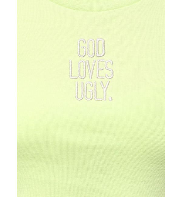 GYDA「GOD LOVES UGLYサイドレースタンクトップ」|タンクトップ|