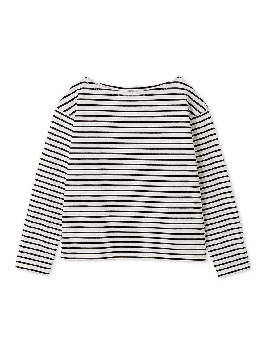 Mila Owen「ボートネックボーダーＴシャツ」|Tシャツ・カットソー|