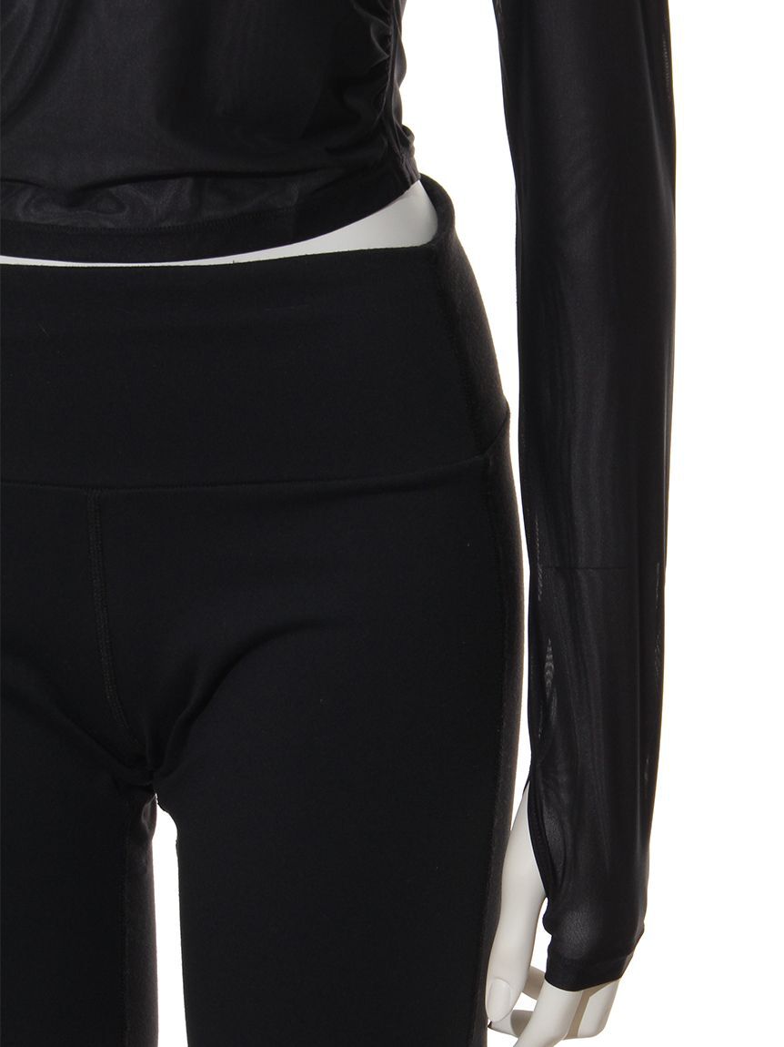 NIKE「【NIKE】ウィメンズ Dri-FIT ロングスリーブ シアー トップ」|Tシャツ・カットソー|