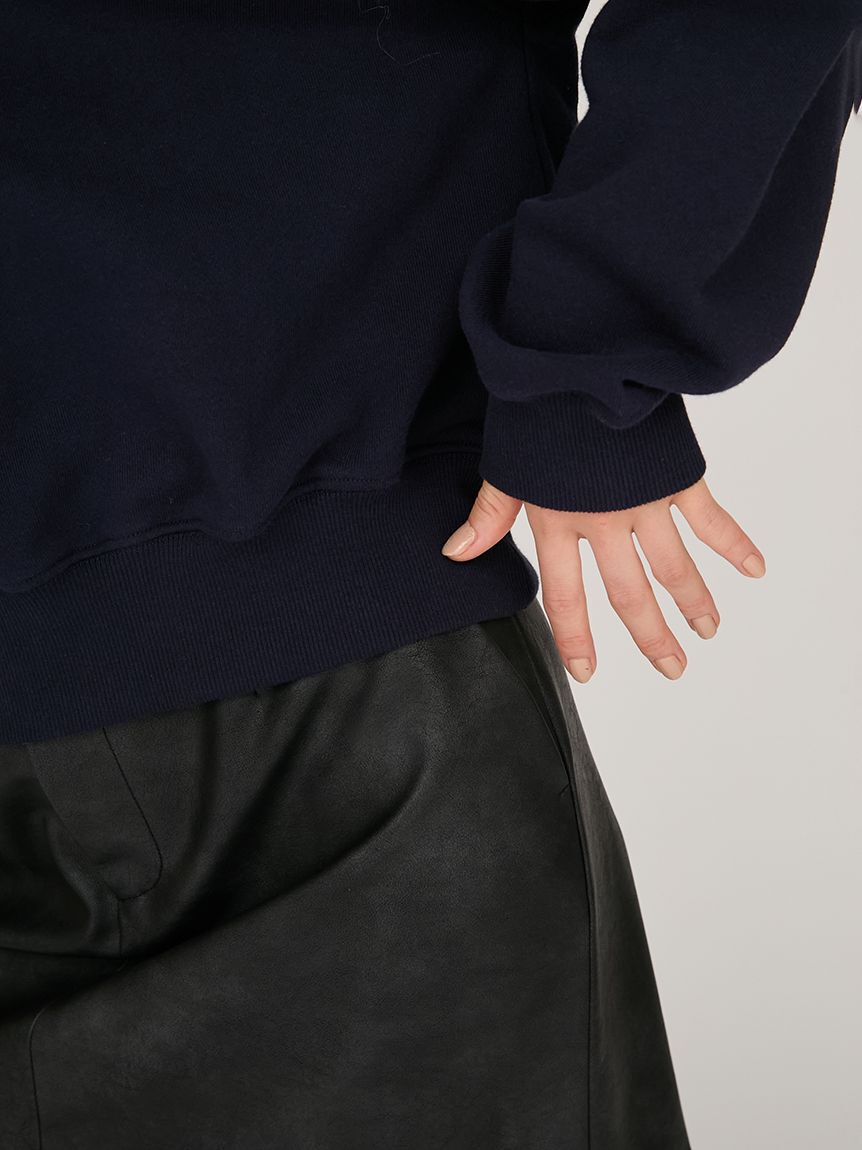 emmi atelier「カレッジロゴスウェットトップス」|スウェット・ジャージ|