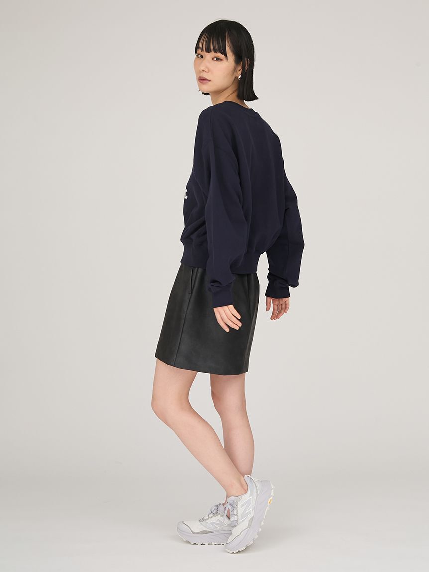 emmi atelier「カレッジロゴスウェットトップス」|スウェット・ジャージ|