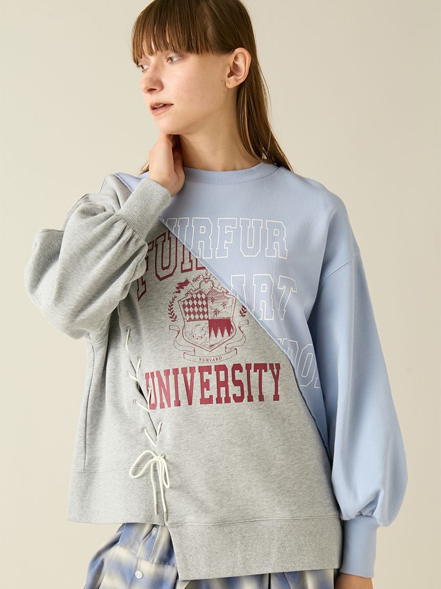 FURFUR「リメイクデザインスウェット」|スウェット・ジャージ|