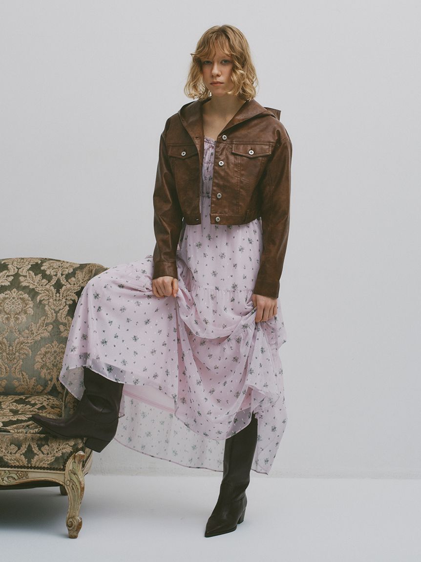 FURFUR「マルチマテリアルフードブルゾン」|ブルゾン・スタジャン|