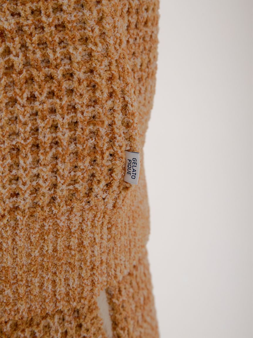 GELATO PIQUE HOMME「【HOMME】メランジワッフルカーディガン」|カーディガン|