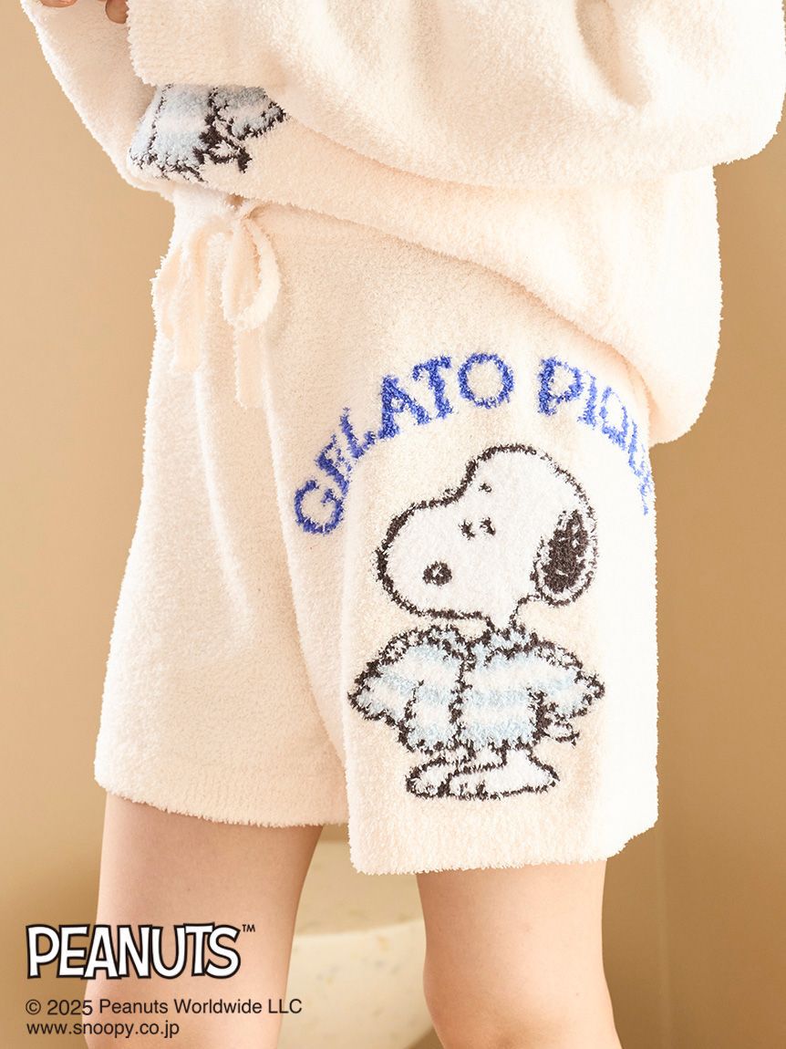 gelato pique「【PEANUTS】オリジナルアート ジャガードショートパンツ」|ルームウェア|