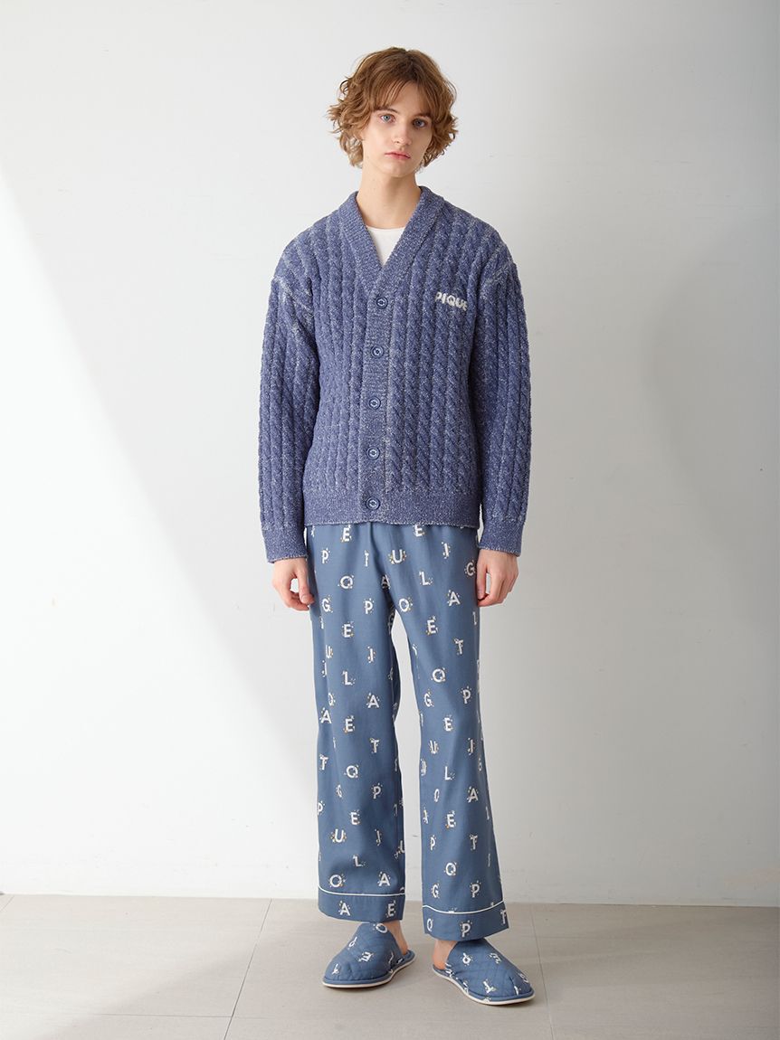 GELATO PIQUE HOMME「【HOMME】メランジカーディガン」|カーディガン|