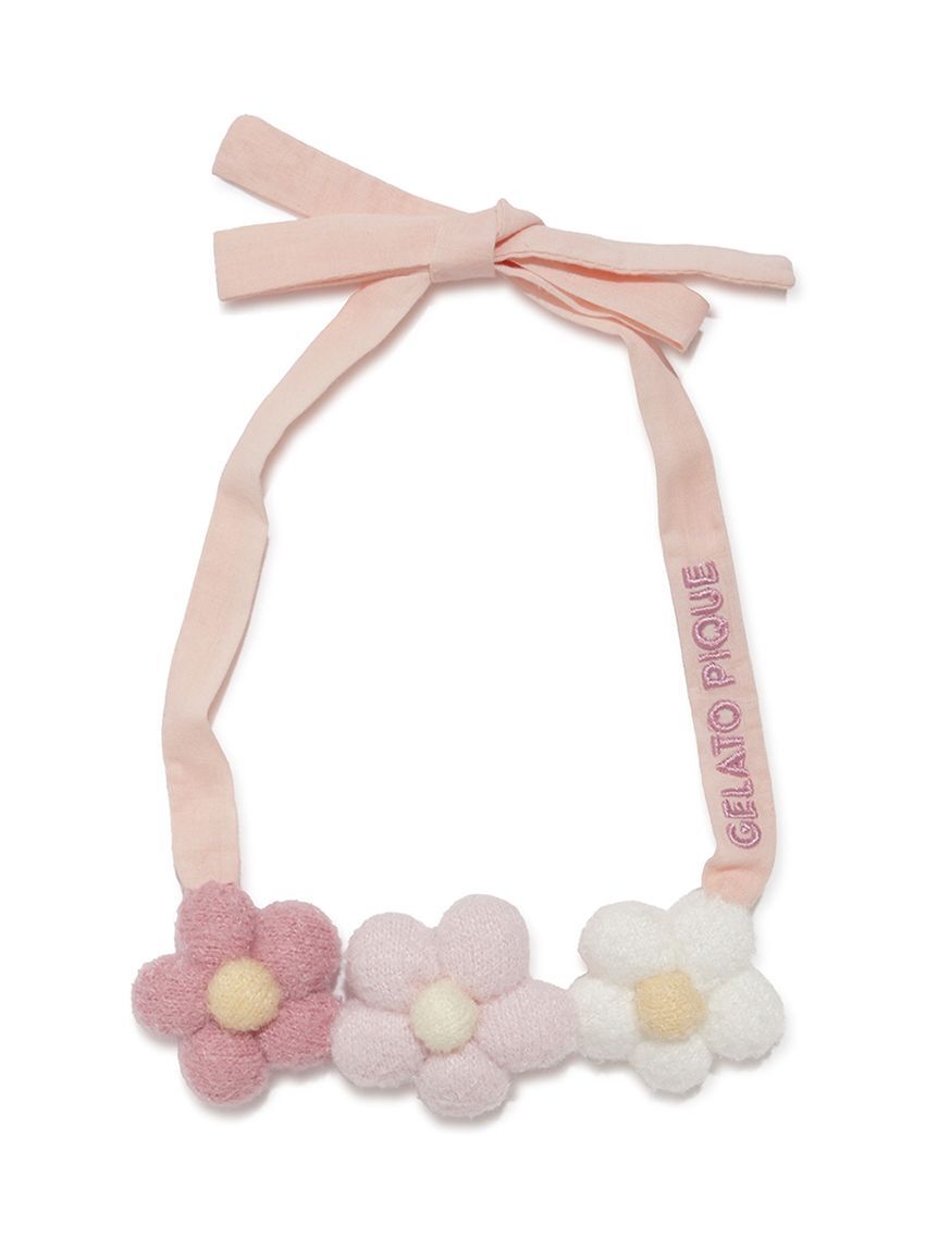  GELATO PIQUE CAT&DOG「【CAT&DOG】スムーズィーフラワーモチーフチョーカー」|その他|