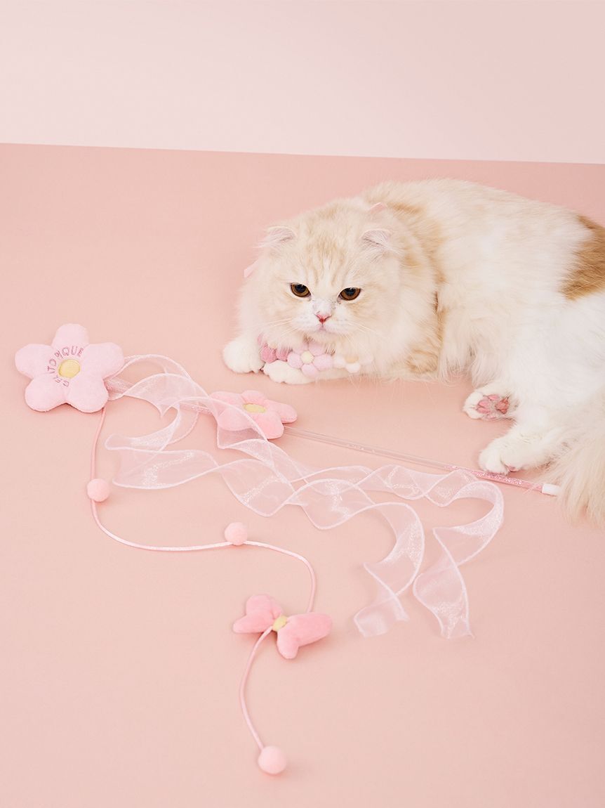  GELATO PIQUE CAT&DOG「【CAT&DOG】フラワーモチーフねこじゃらし」|その他|