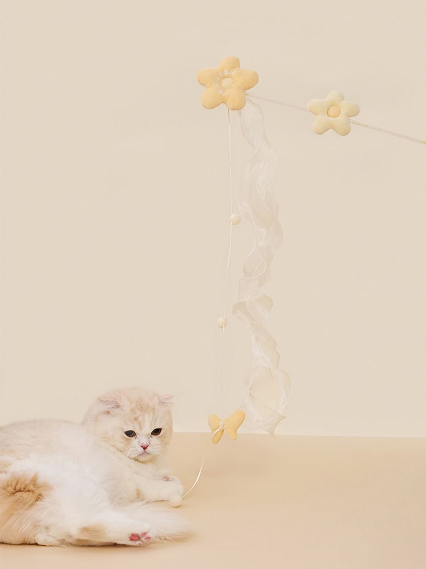  GELATO PIQUE CAT&DOG「【CAT&DOG】フラワーモチーフねこじゃらし」|その他|