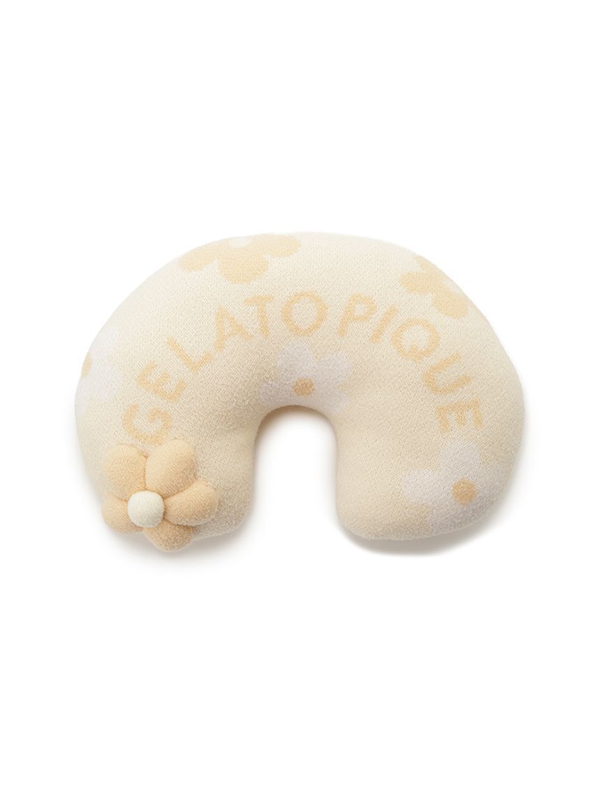  GELATO PIQUE CAT&DOG「【CAT&DOG】スムーズィーフラワーモチーフニットピロー」|その他|