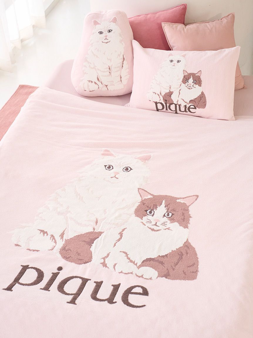 gelato pique Sleep「【Sleep】エアリーモコキャットジャガードマルチカバー」|その他|