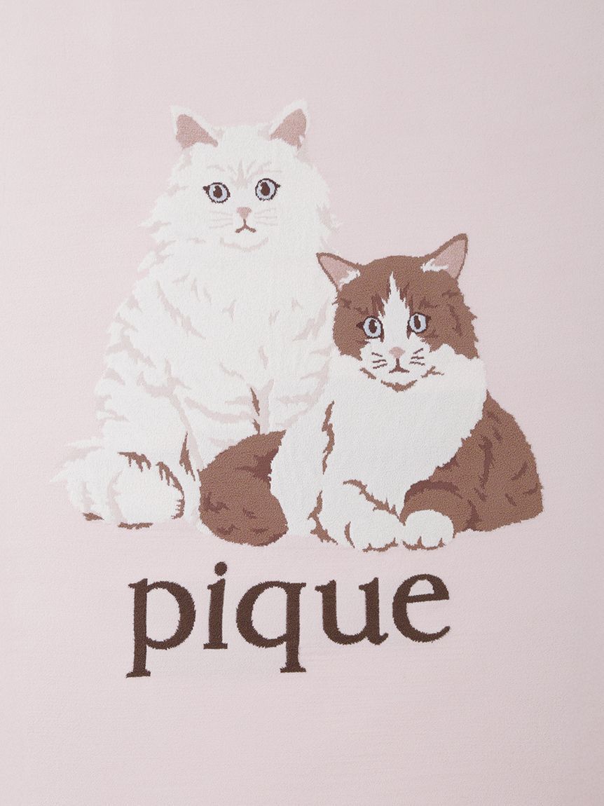 gelato pique Sleep「【Sleep】エアリーモコキャットジャガードマルチカバー」|その他|