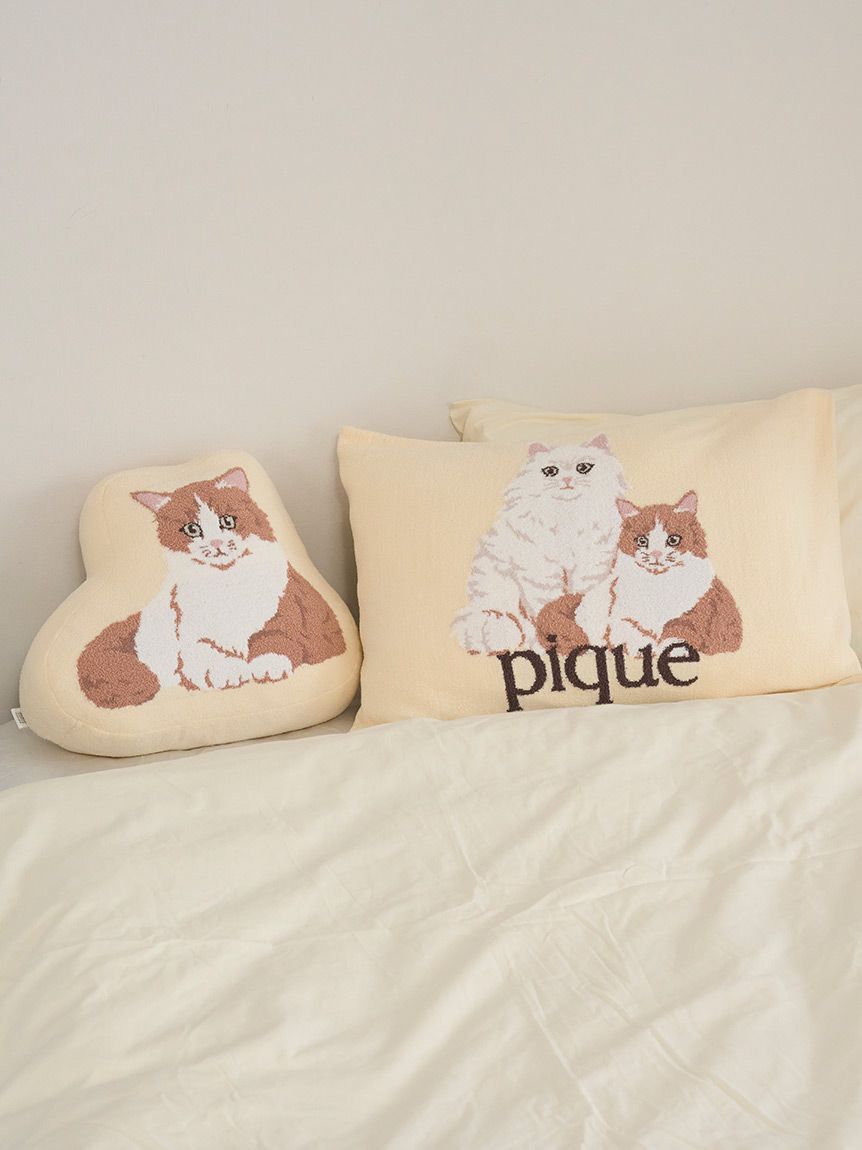 gelato pique Sleep「【Sleep】エアリーモコキャットジャガードピローケース」|その他|