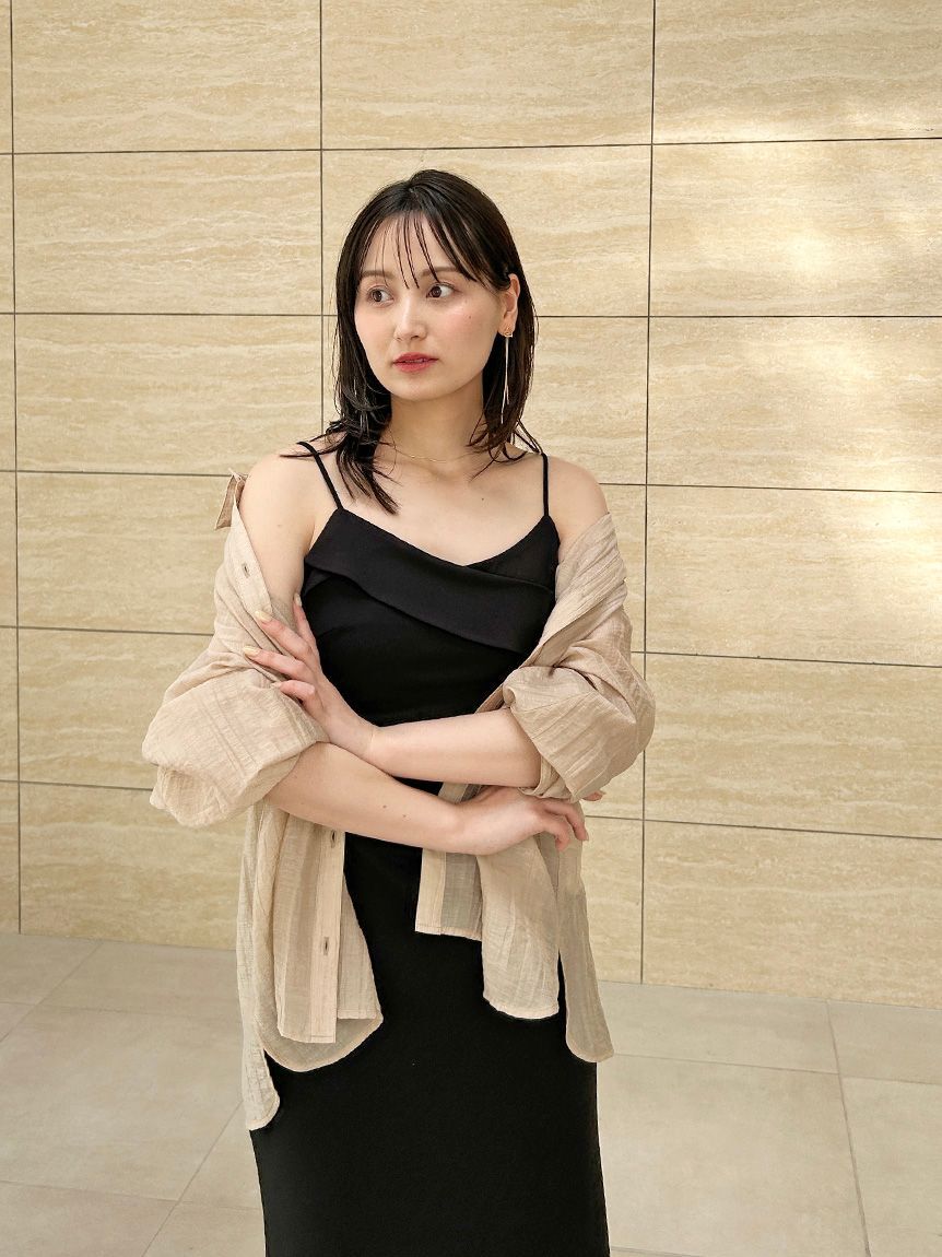 SNIDEL「シアーシャツ」|シャツ・ブラウス|