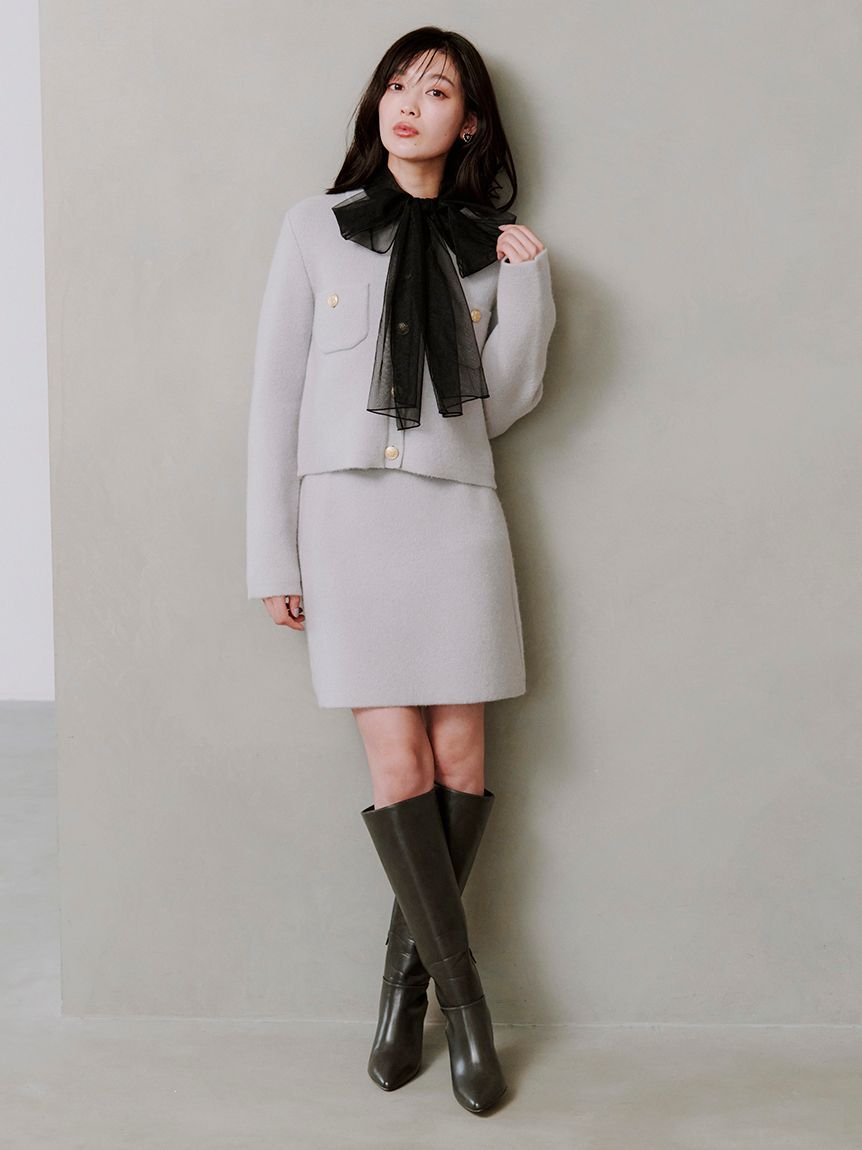 SNIDEL「フォックスニットスカート」|スカート|