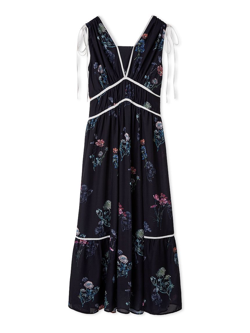 SNIDEL「【00サイズあり】フラワードロストディティールワンピース」|ワンピース|