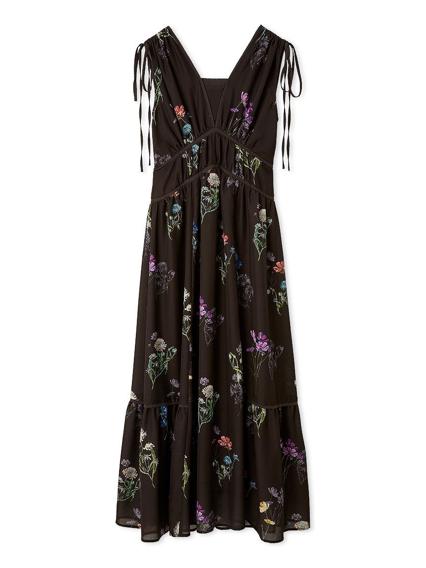 SNIDEL「【00サイズあり】フラワードロストディティールワンピース」|ワンピース|