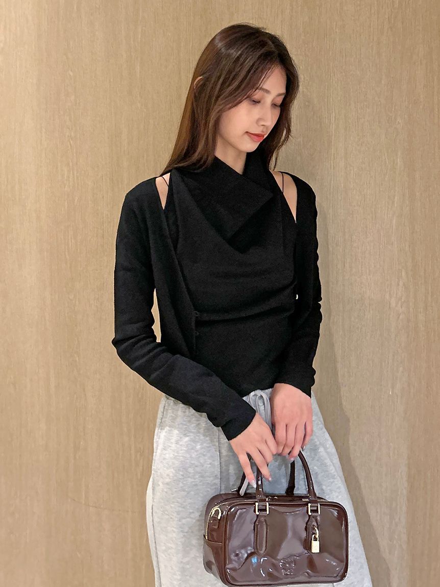 SNIDEL「ノースリーブニットアンサンブル」|ニット・セーター|