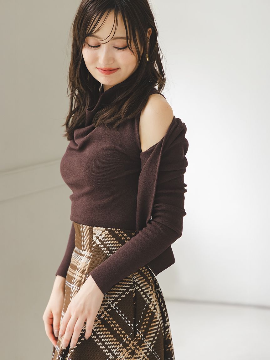 SNIDEL「ノースリーブニットアンサンブル」|ニット・セーター|