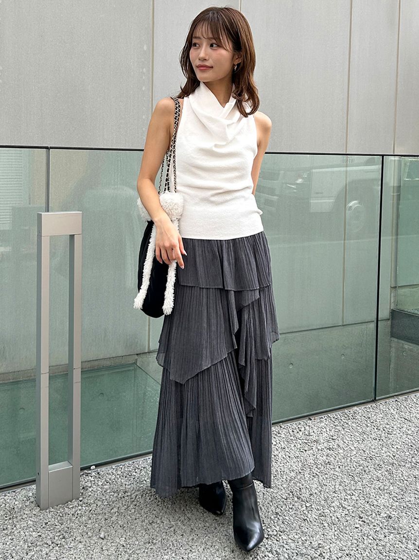 SNIDEL「ノースリーブニットアンサンブル」|ニット・セーター|