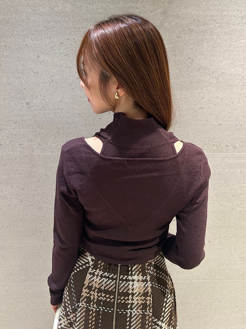 SNIDEL「ノースリーブニットアンサンブル」|ニット・セーター|