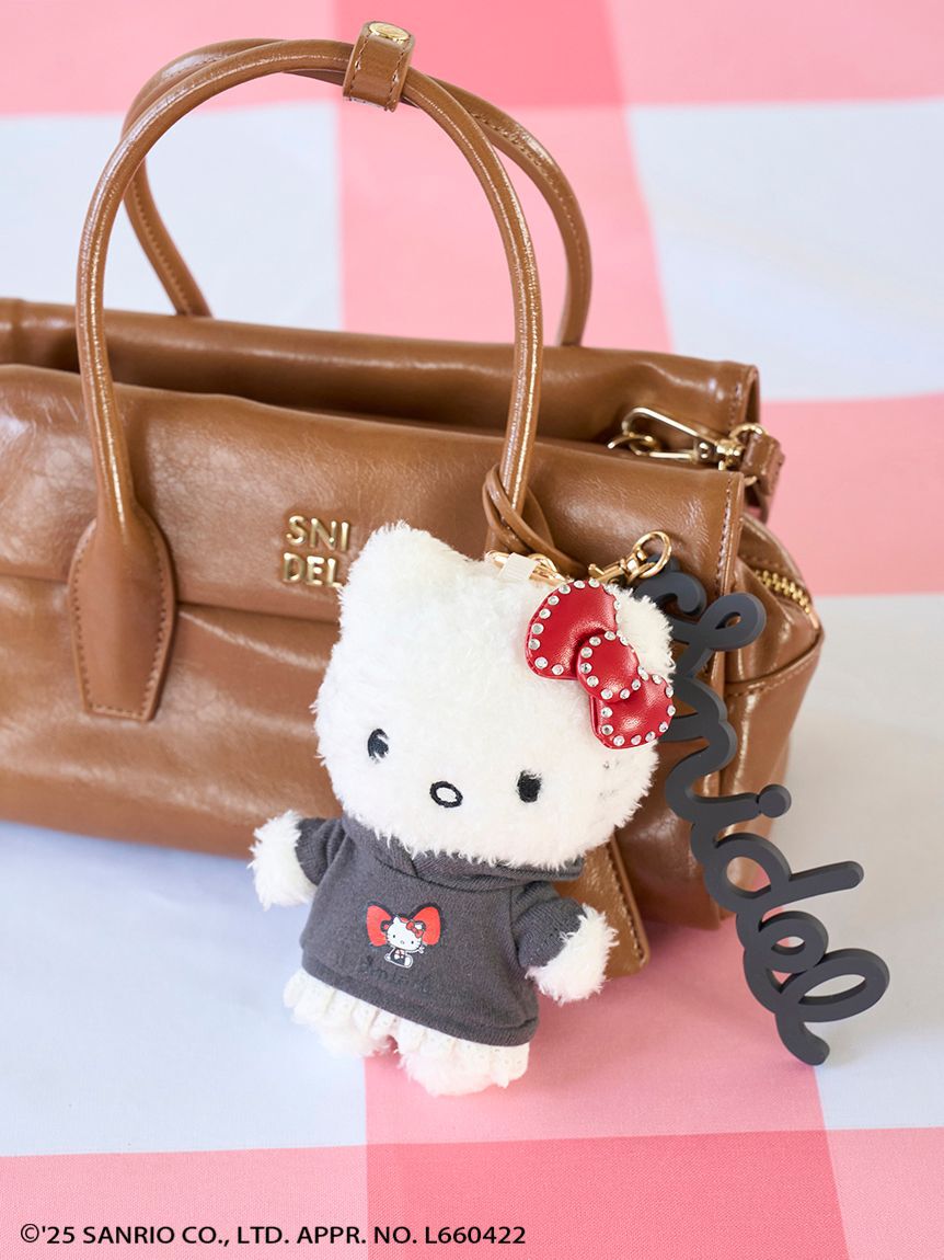SNIDEL「【HELLO KITTY】チャーム」|キーケース|BLK