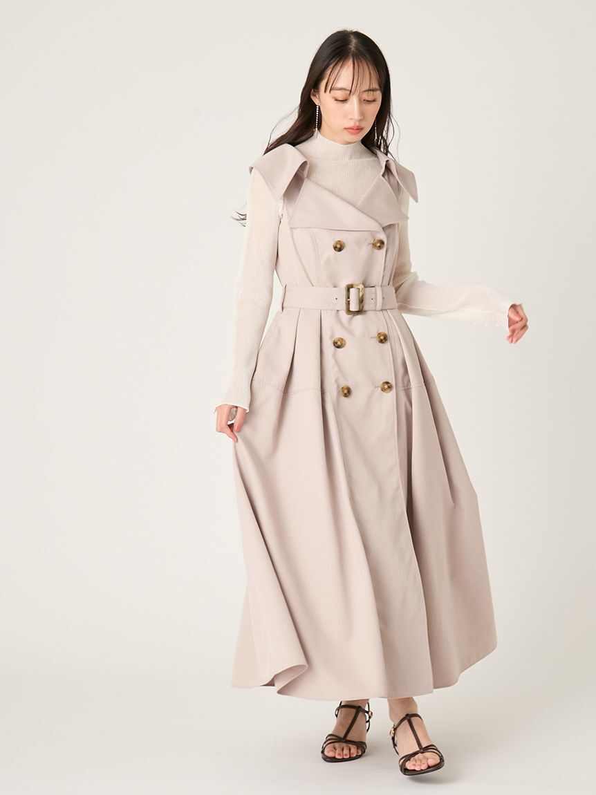 FRAY I.D「シアーハイネックニットプル/ウォッシャブル」|ニット・セーター|