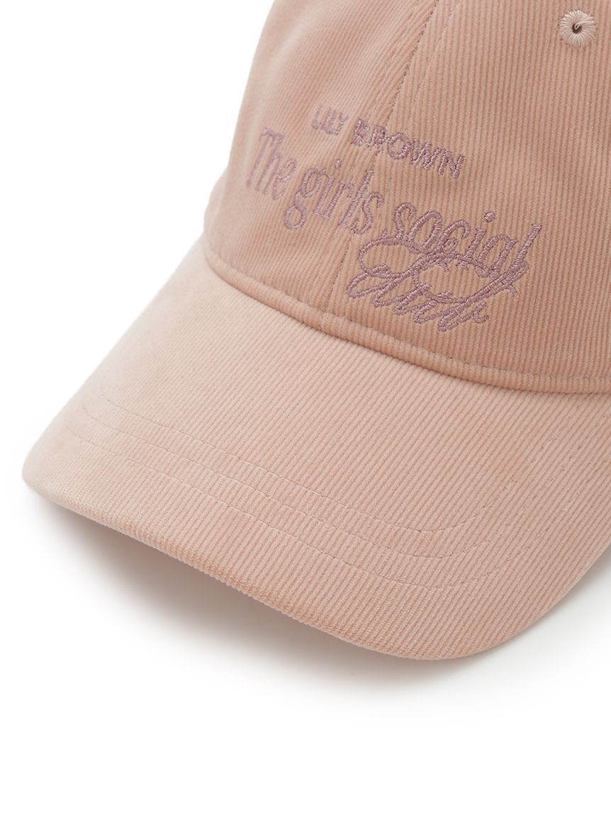 LILY BROWN「エンブロイダリーロゴキャップ」|キャップ・キャスケット|