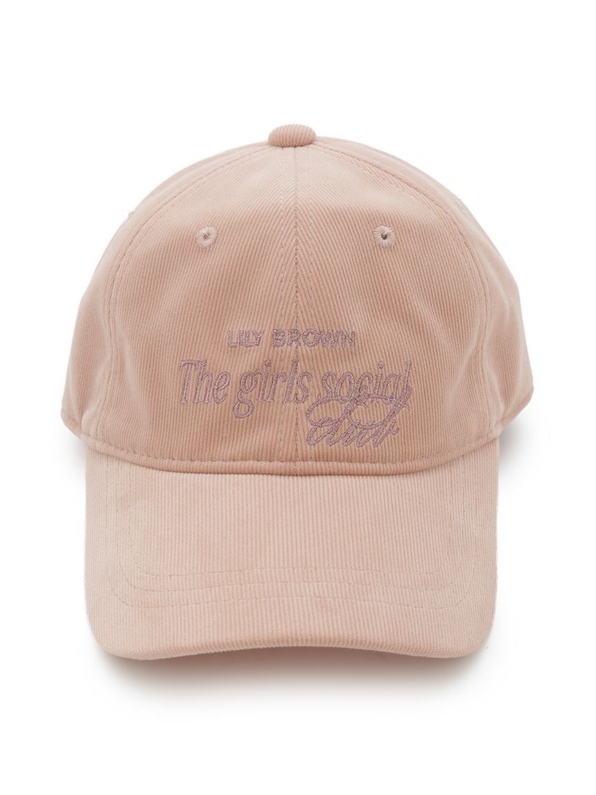 LILY BROWN「エンブロイダリーロゴキャップ」|キャップ・キャスケット|