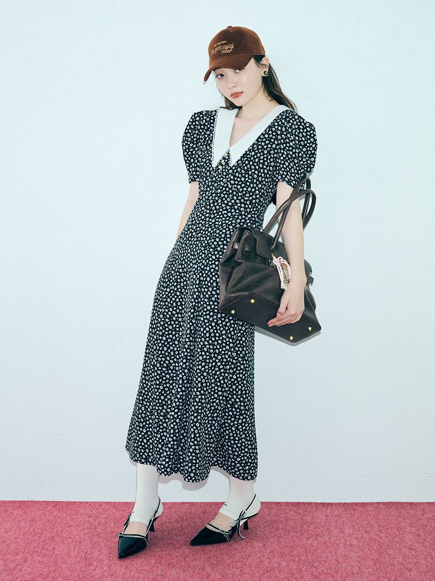 LILY BROWN「エンブロイダリーロゴキャップ」|キャップ・キャスケット|