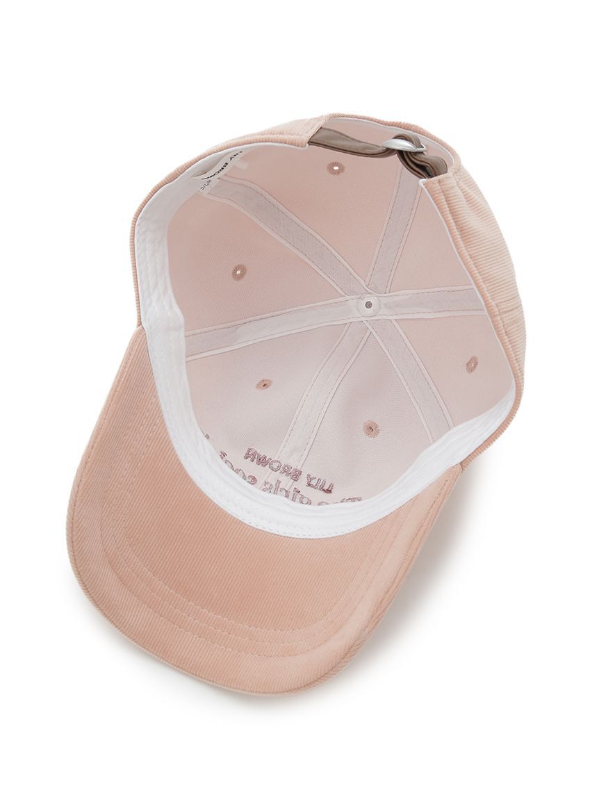 LILY BROWN「エンブロイダリーロゴキャップ」|キャップ・キャスケット|