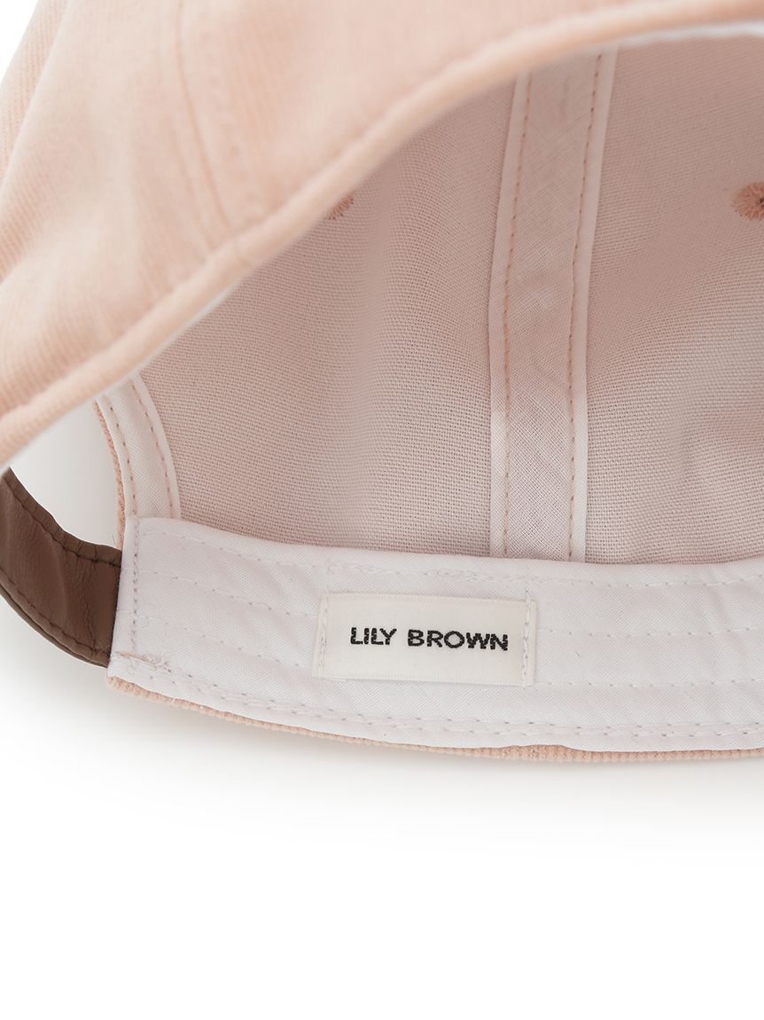 LILY BROWN「エンブロイダリーロゴキャップ」|キャップ・キャスケット|