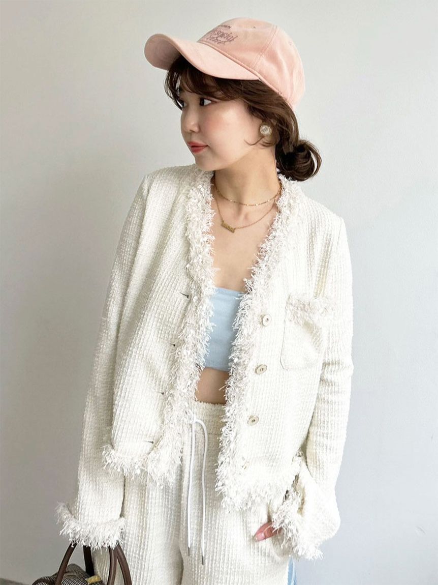 LILY BROWN「エンブロイダリーロゴキャップ」|キャップ・キャスケット|