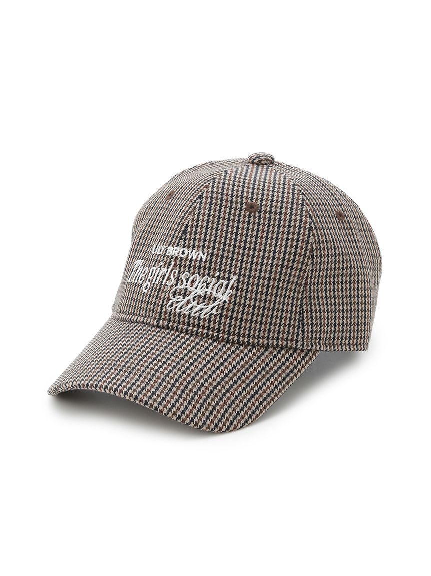 LILY BROWN「エンブロイダリーロゴキャップ」|キャップ・キャスケット|